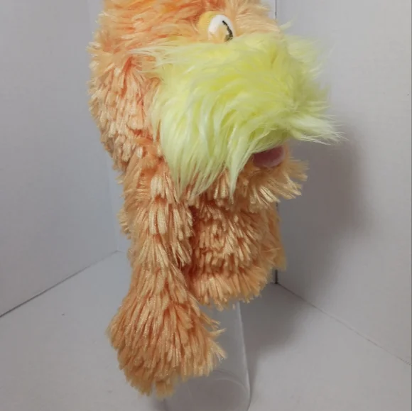 Dr. Seuss Manhattan Toy Hand Puppet Lorax 2002 Plush Stuffed Animal - Picture 6 of 12